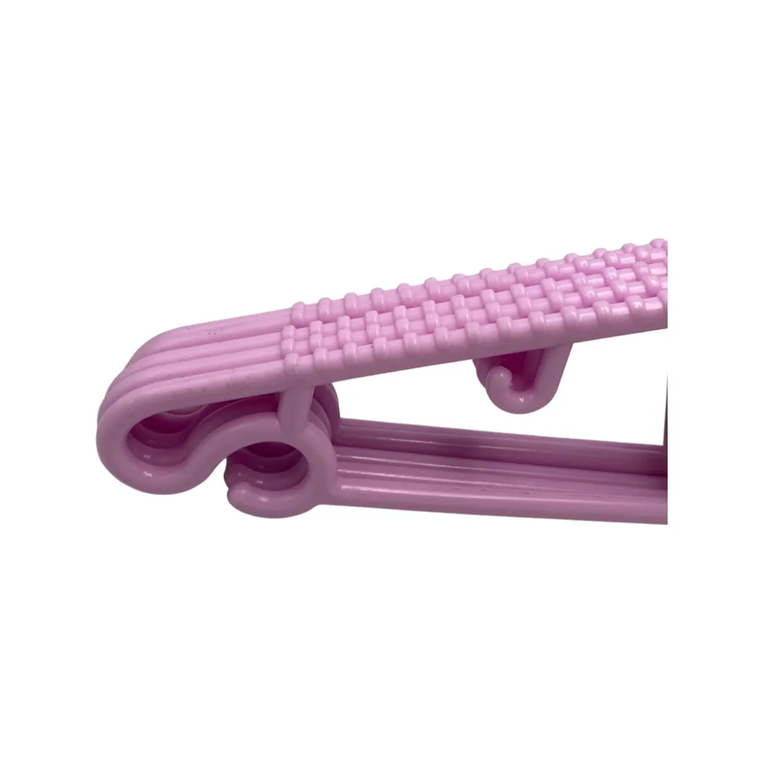 5-Pieces Non-Slip Plastic Hanger Yd434928 Pink