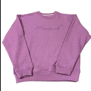 Adult Ragwear Montauk Embroidered Nantucket Crewneck in Lilac