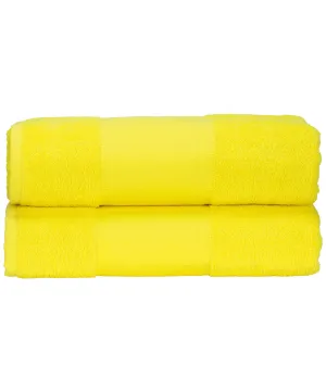 ARTG® PRINT-Me® bath towel | Bright Yellow