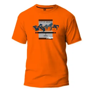 Blocks 8X Street T-Shirt - Orange