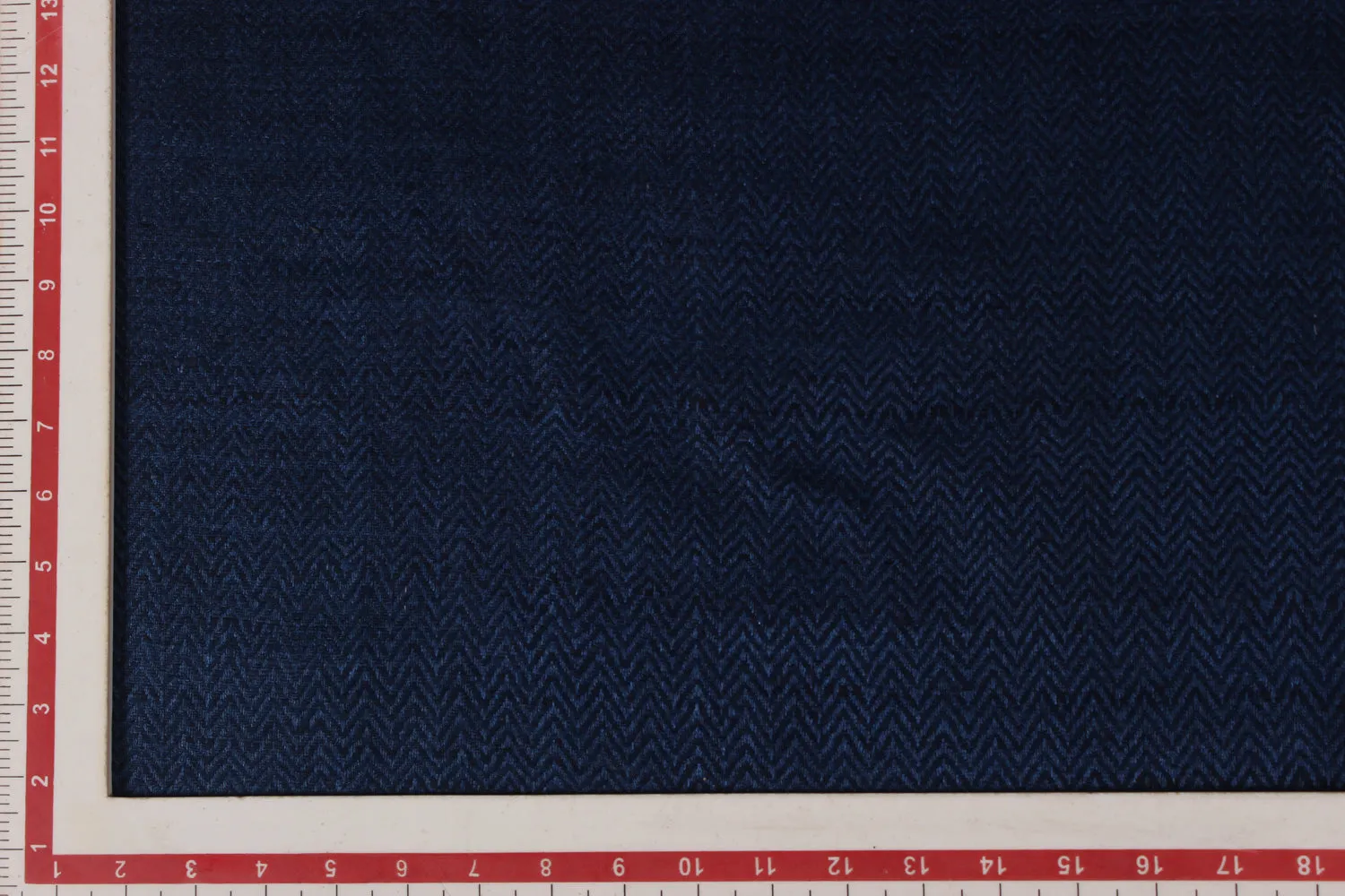 Blue Matka Silk Fabric