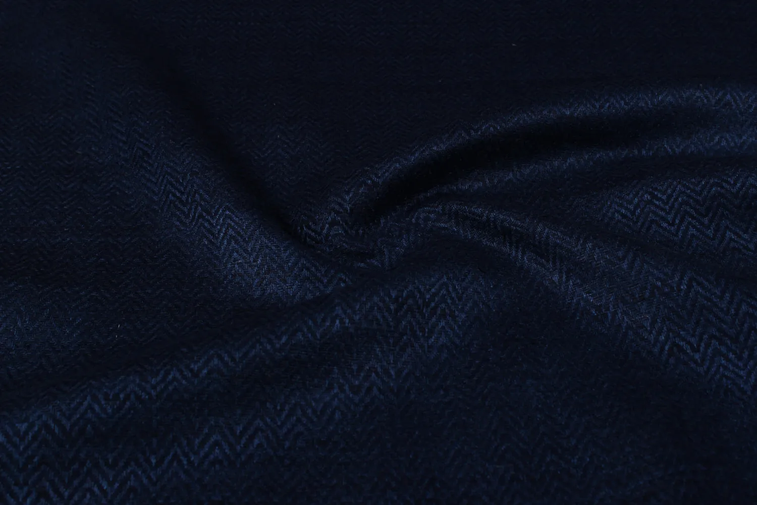 Blue Matka Silk Fabric