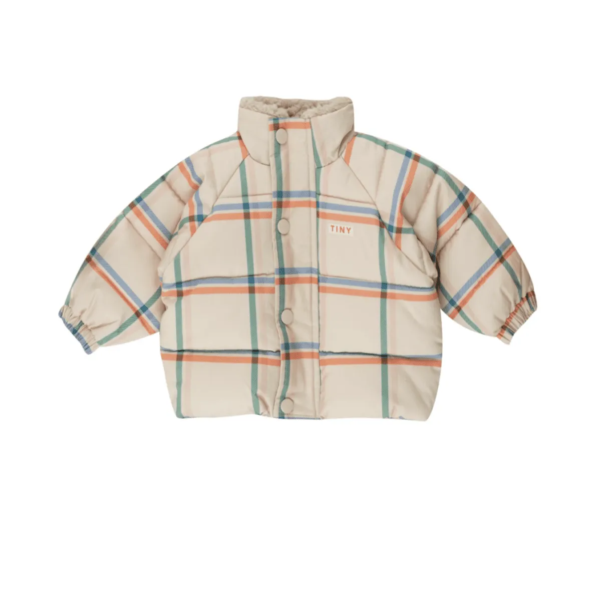 Check Padded Baby Jacket