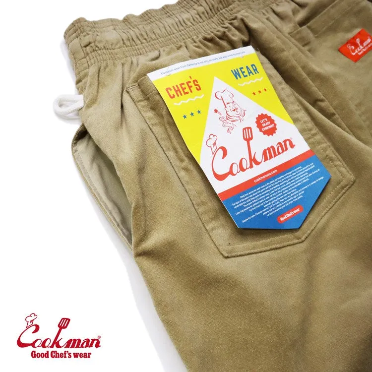 Cookman Chef Pants - Velvet : Beige