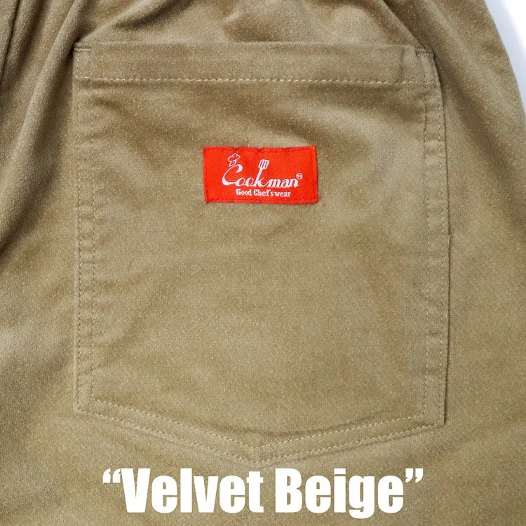 Cookman Chef Pants - Velvet : Beige