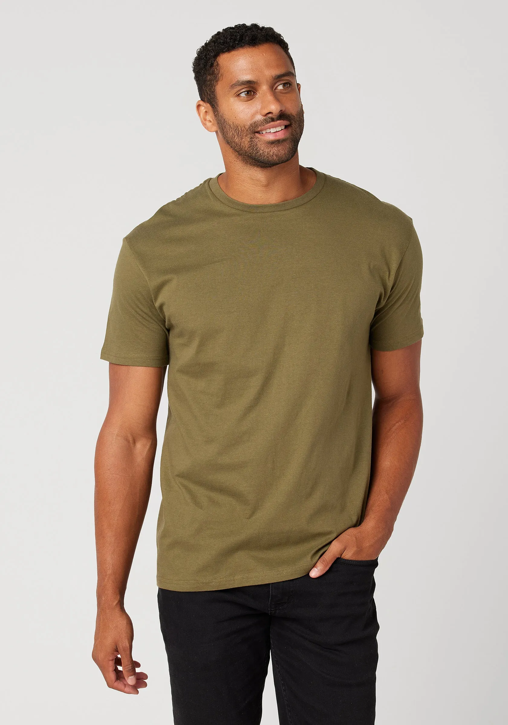 Cotton Heritage MEN'S S/S TUBULAR T-SHIRT MC1045