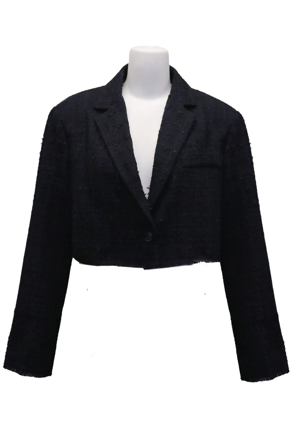 Ella Tweed Cropped Jacket