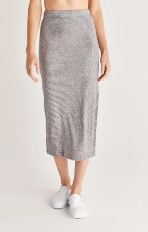 Fallon Rib Midi Skirt