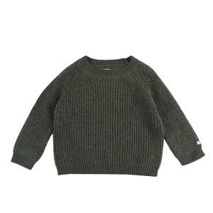 Garie Sweater | Forest Green Melange