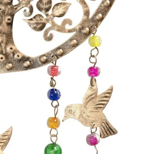 Handcrafted Tree of Life with Birds & Beads