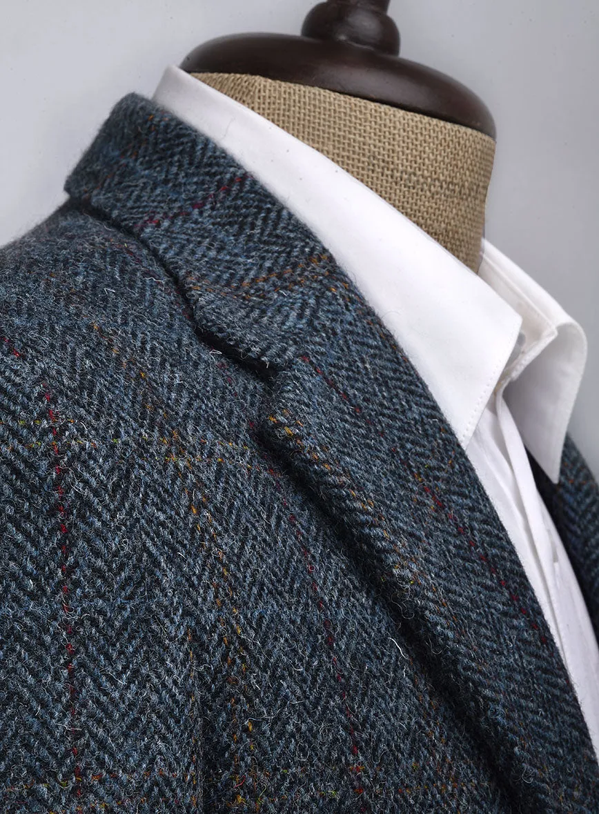 Harris Tweed Country Blue Suit