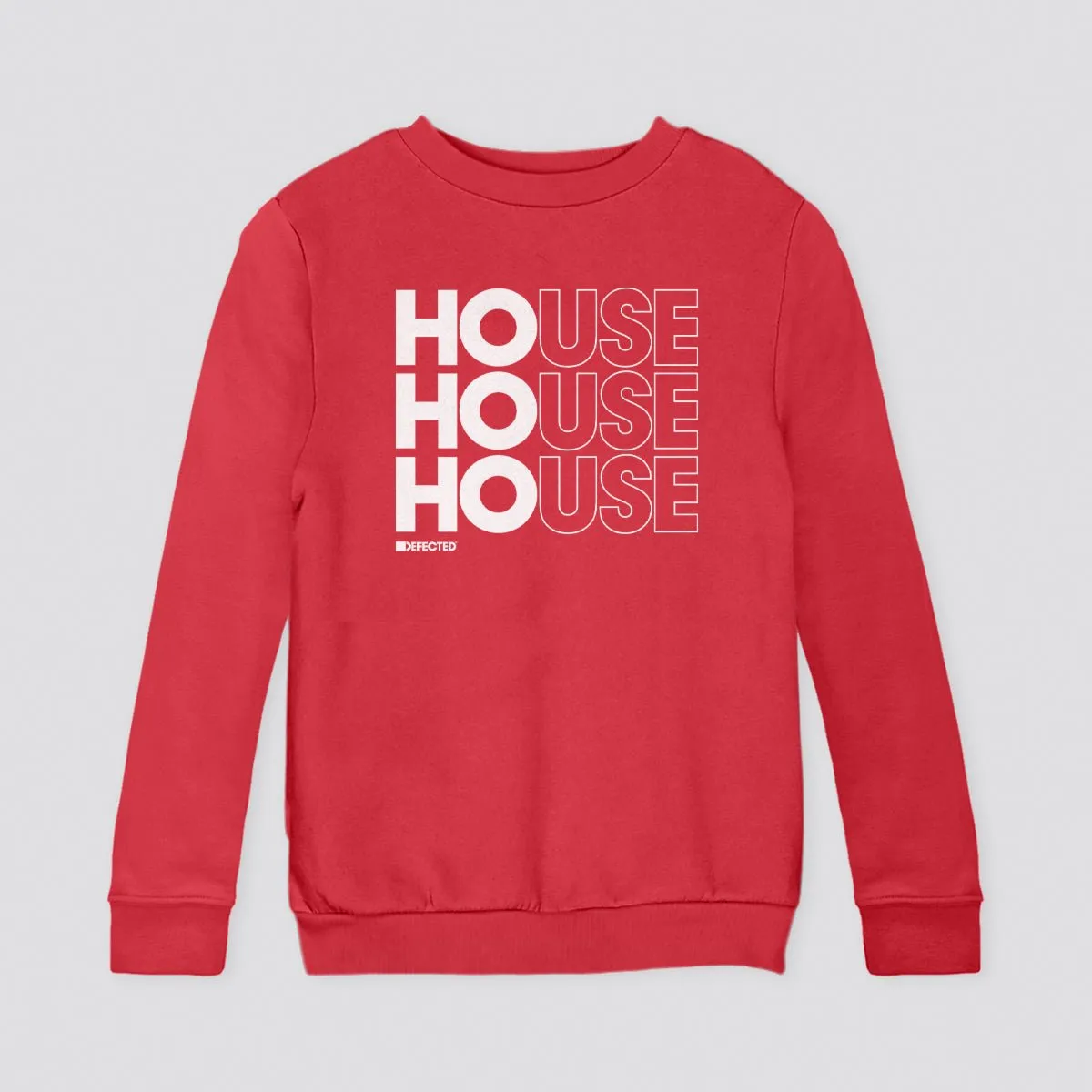 House Outline Kids Christmas Sweatshirt