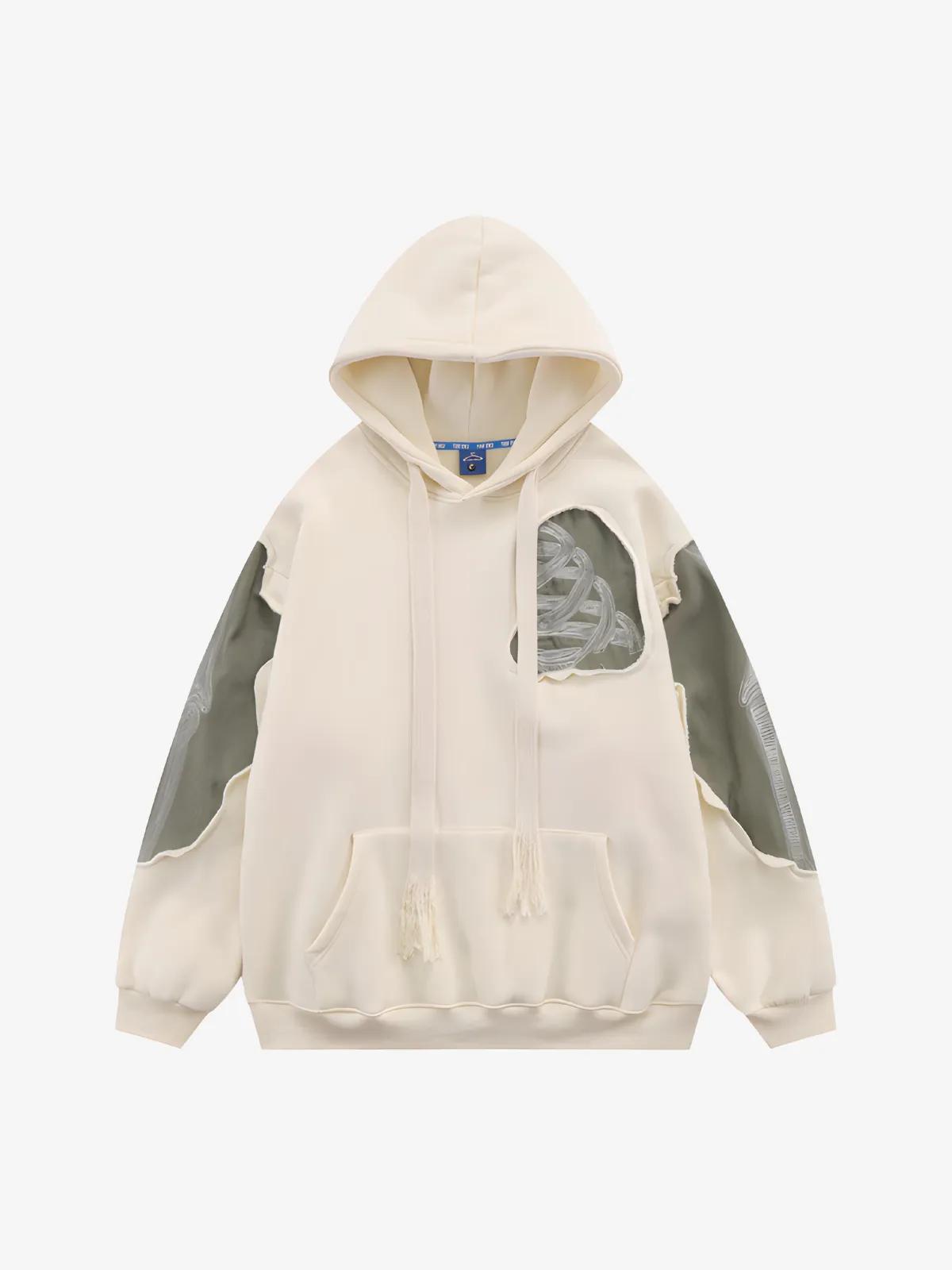 KG Embroidered Skeleton Heart Hoodie