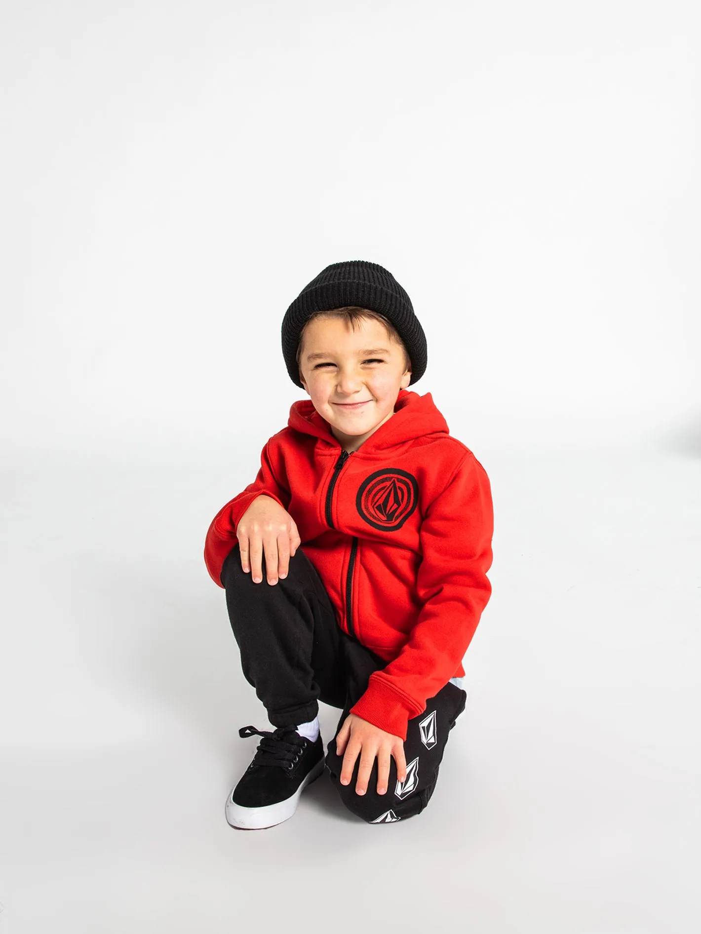 Little Boys Liberated 91 Zip Hoodie - Ribbon Red