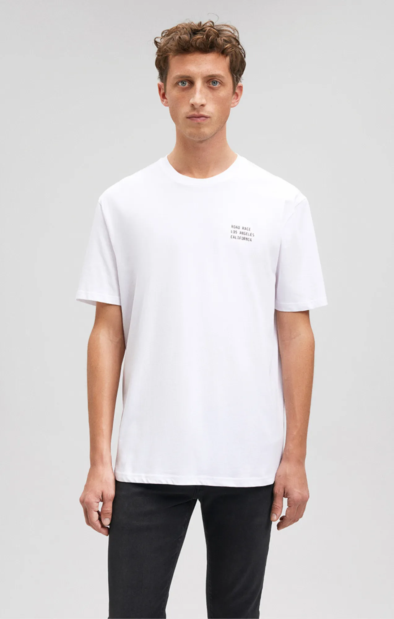 LOS ANGELES PRINT T-SHIRT IN WHITE