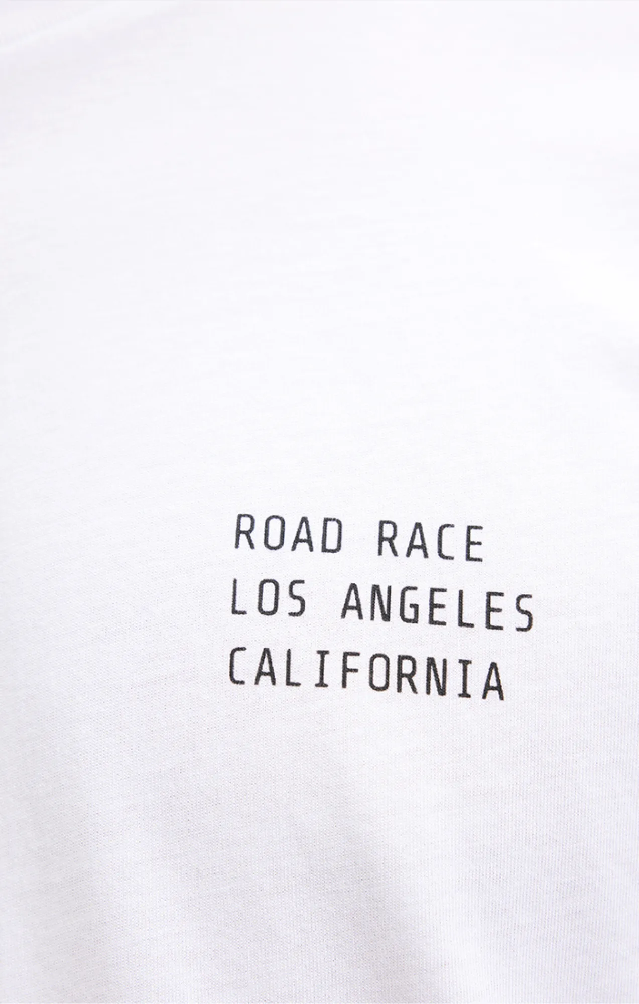 LOS ANGELES PRINT T-SHIRT IN WHITE