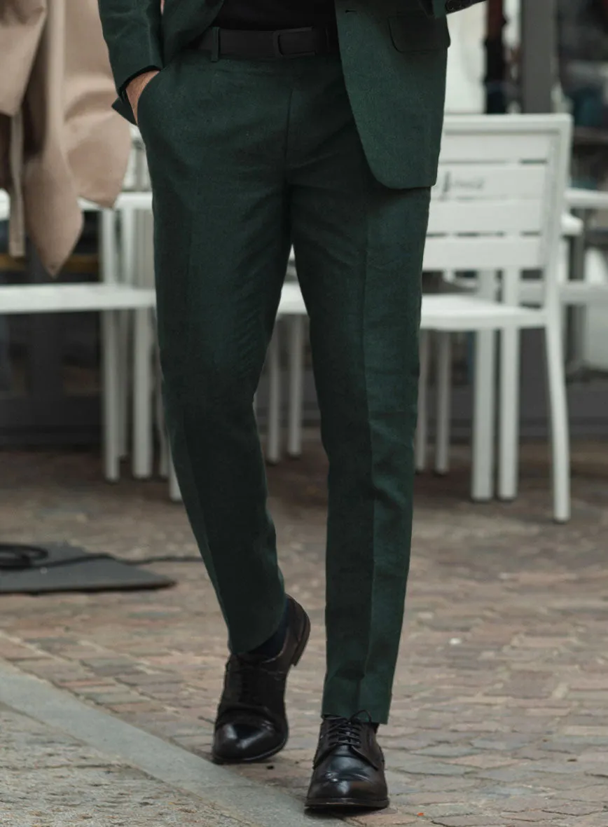 Martini Green Linen Suit