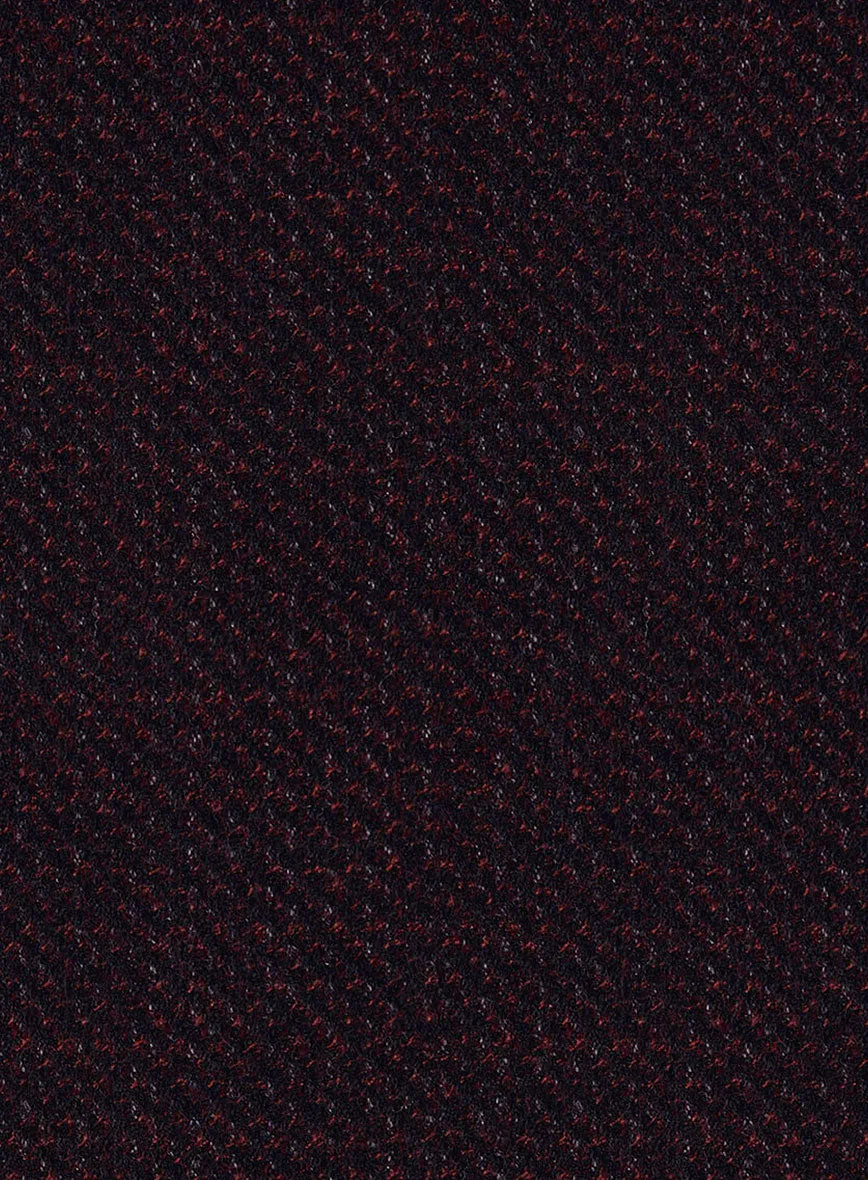 Reda Floura Maroon Wool Suit