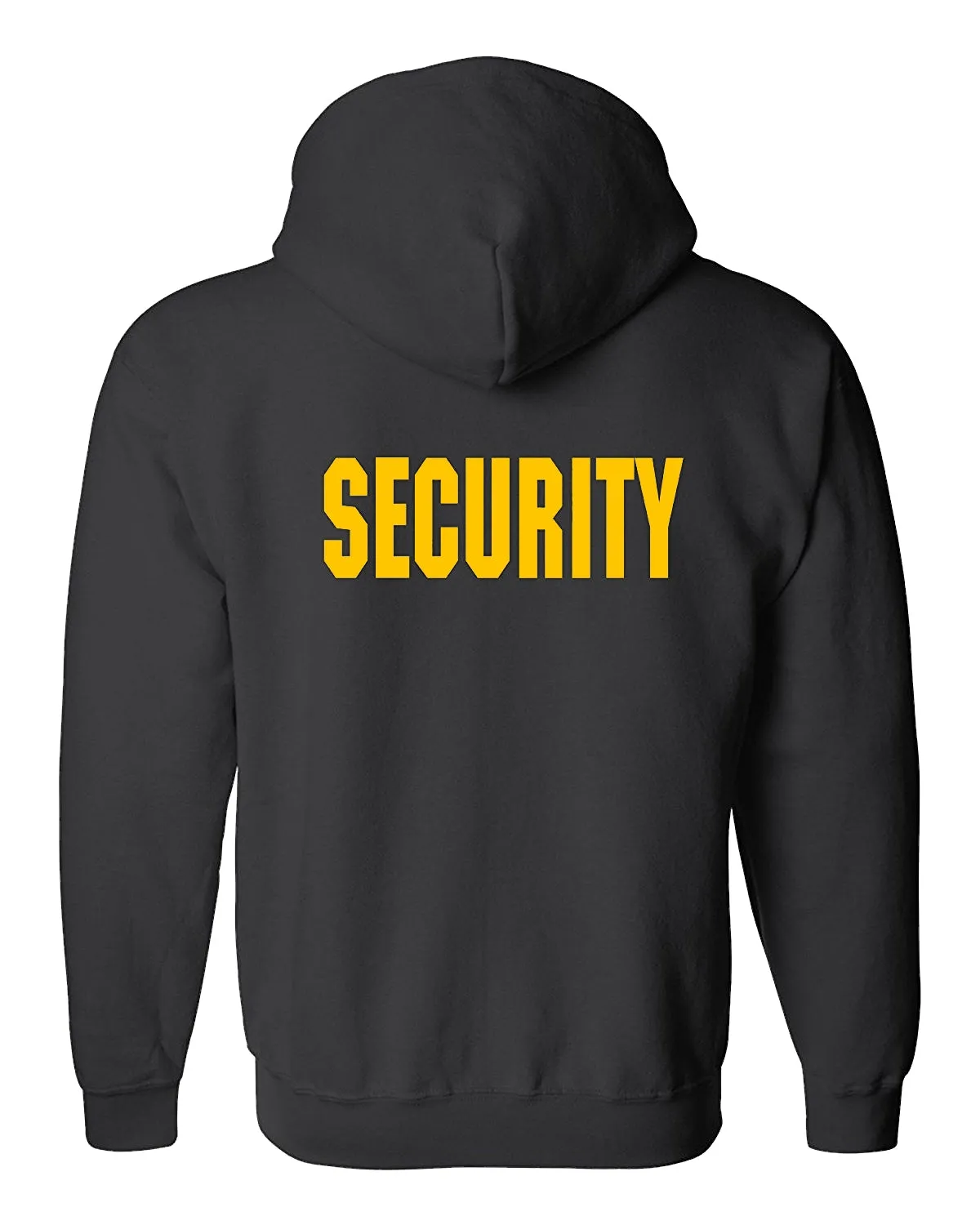 Security Zippered Hoodie Sweater with Gold ID