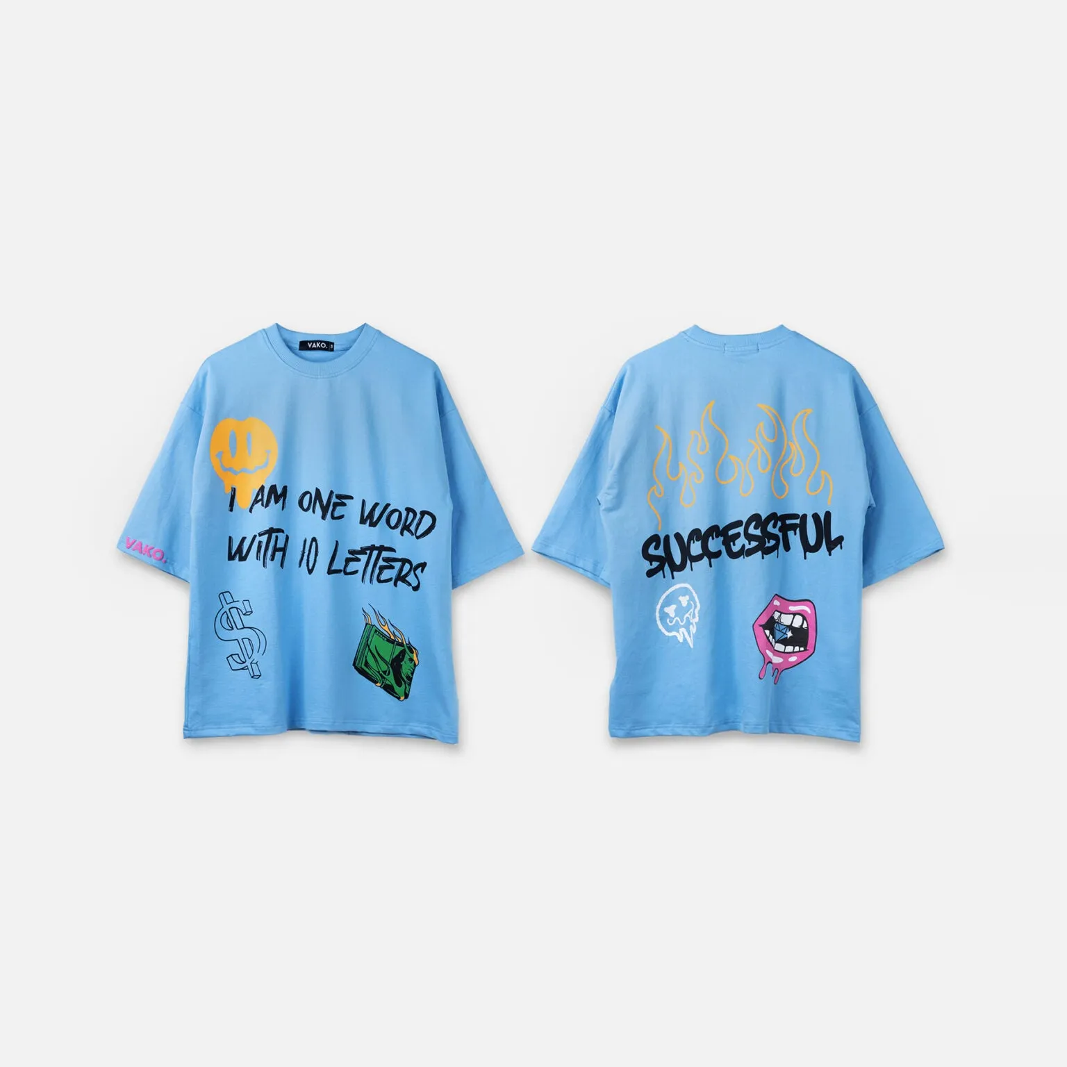 Sky Blue Successful T-Shirt