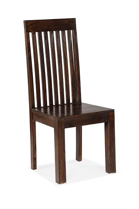 Solid Wood Cube Dining Set 4 Seater with Chairs