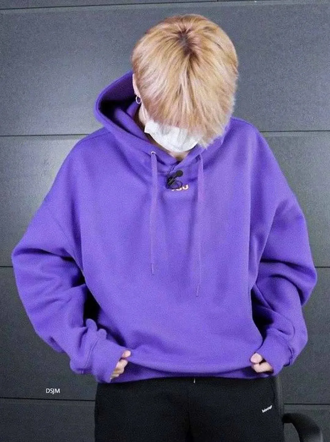 SXV Plain Solid 'Purple'Cool Aesthetic Sweatshirt Hoodie