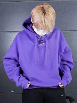 SXV Plain Solid 'Purple'Cool Aesthetic Sweatshirt Hoodie