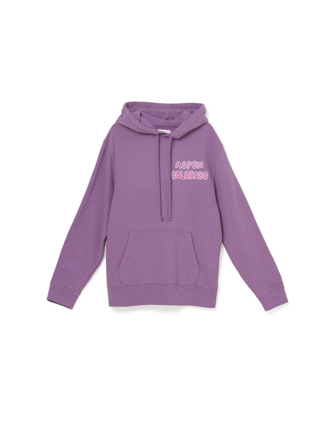 The Haas Brothers Ski Team Adult Unisex Hoodie in Purple