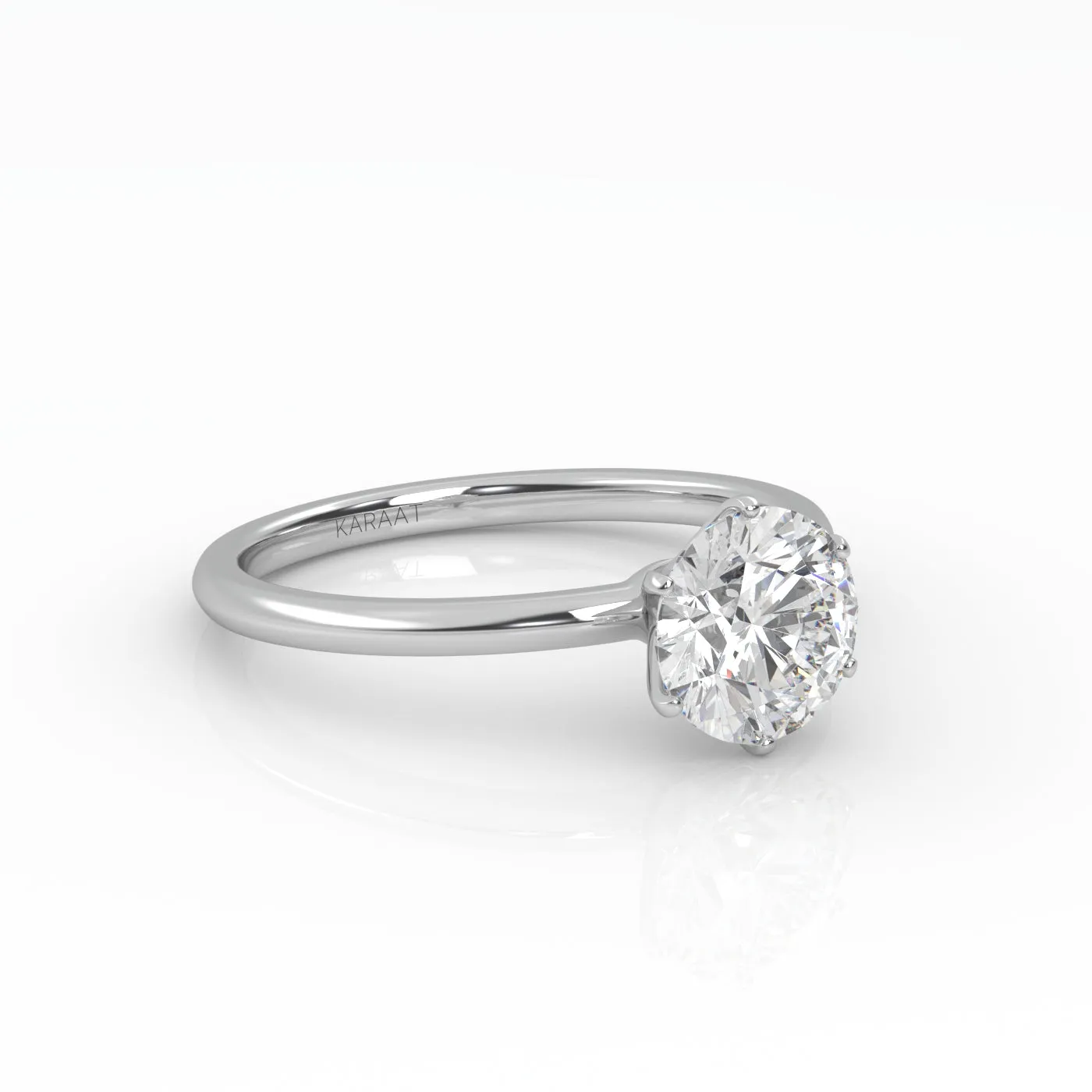 The Round Six Prong Solitaire