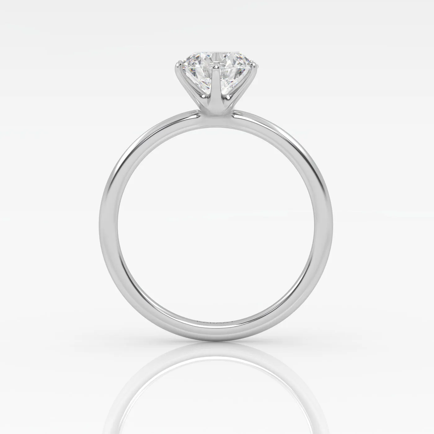 The Round Six Prong Solitaire