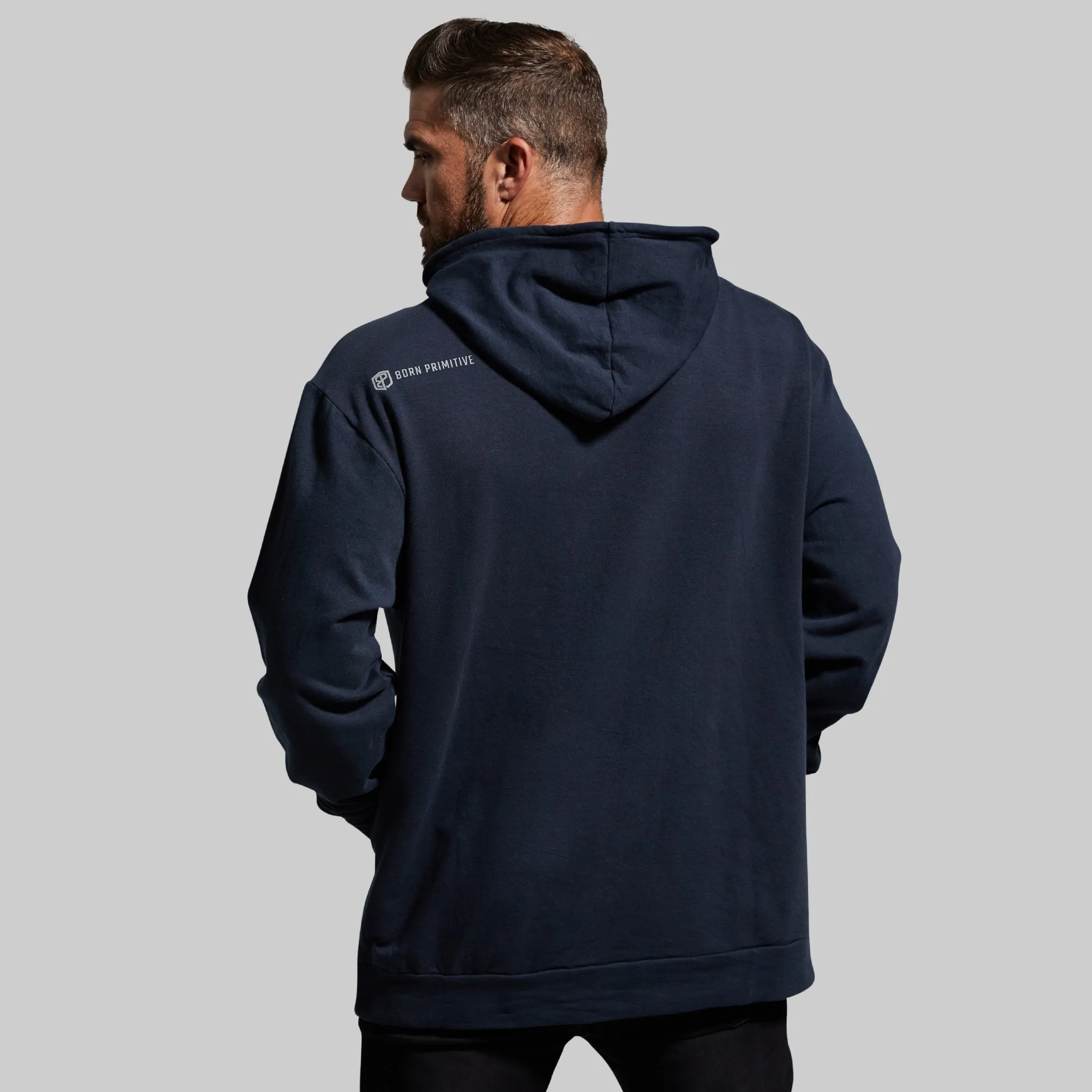 Unmatched Unisex Hoodie (Blueberry)