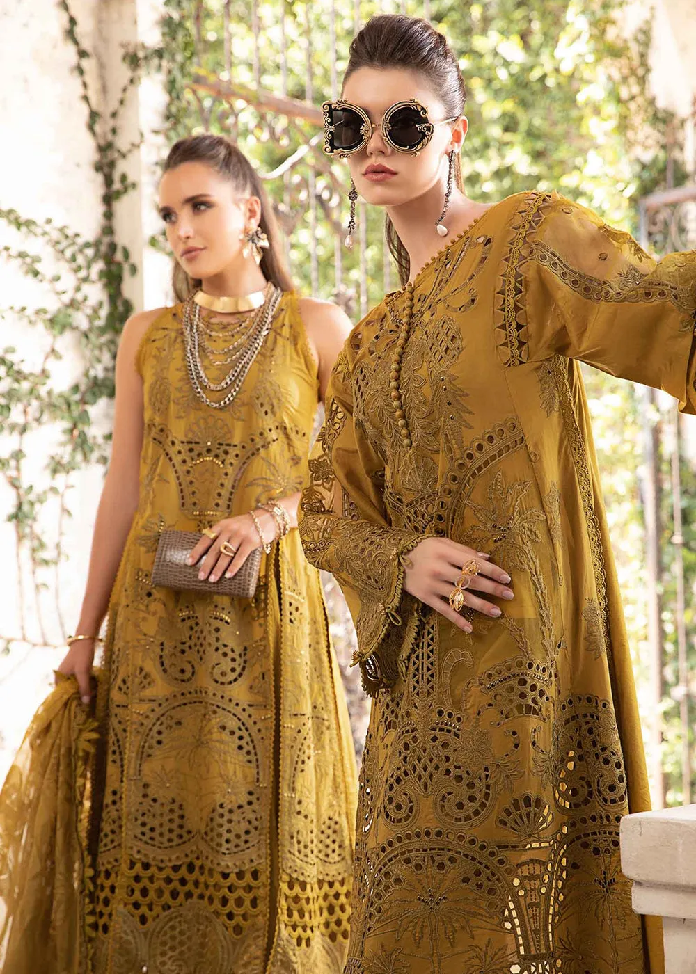 Unstitched Luxury Lawn Eid 2 Edition '24 by Maria B | EL-24-08