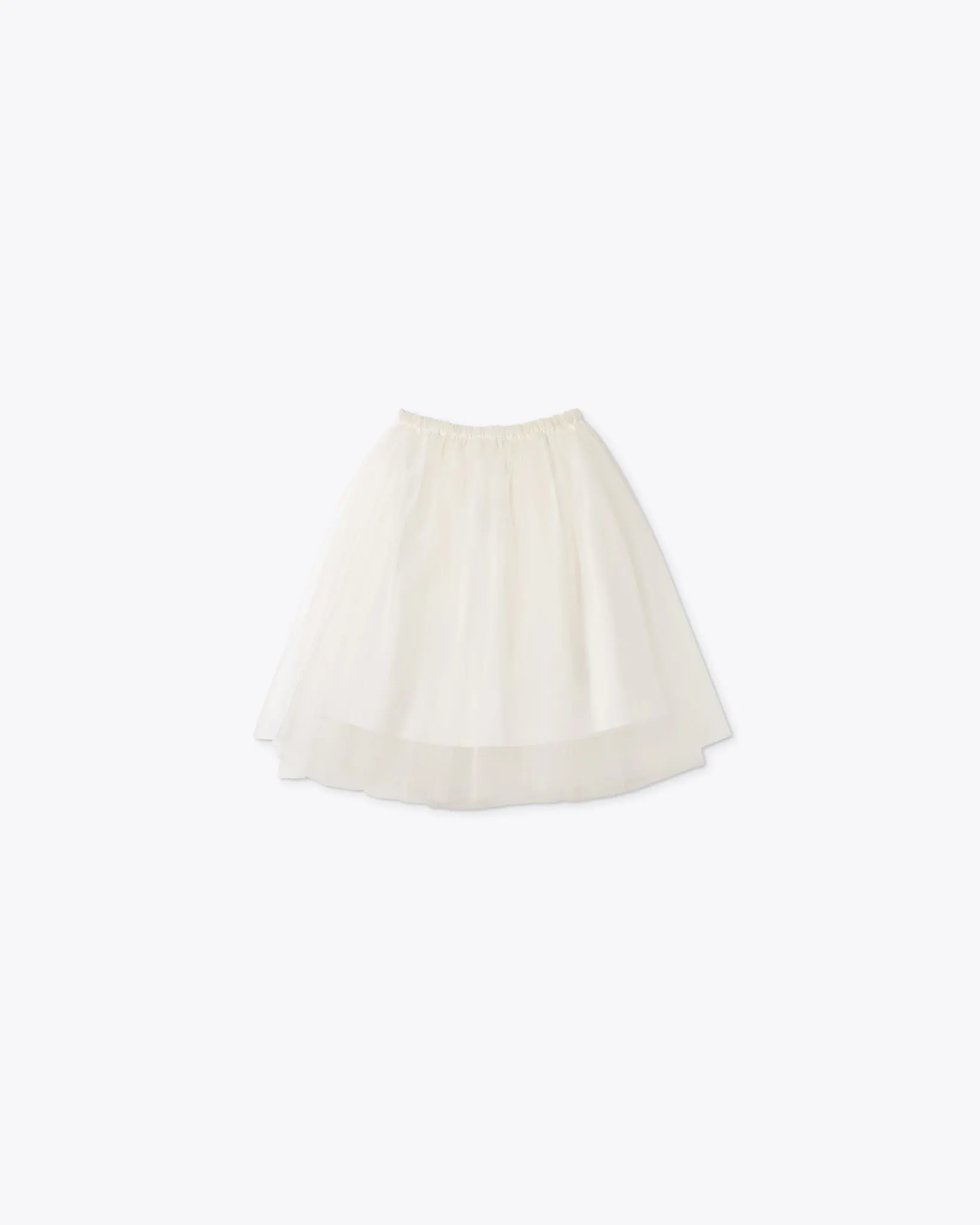 WHITE TULLE SKIRT