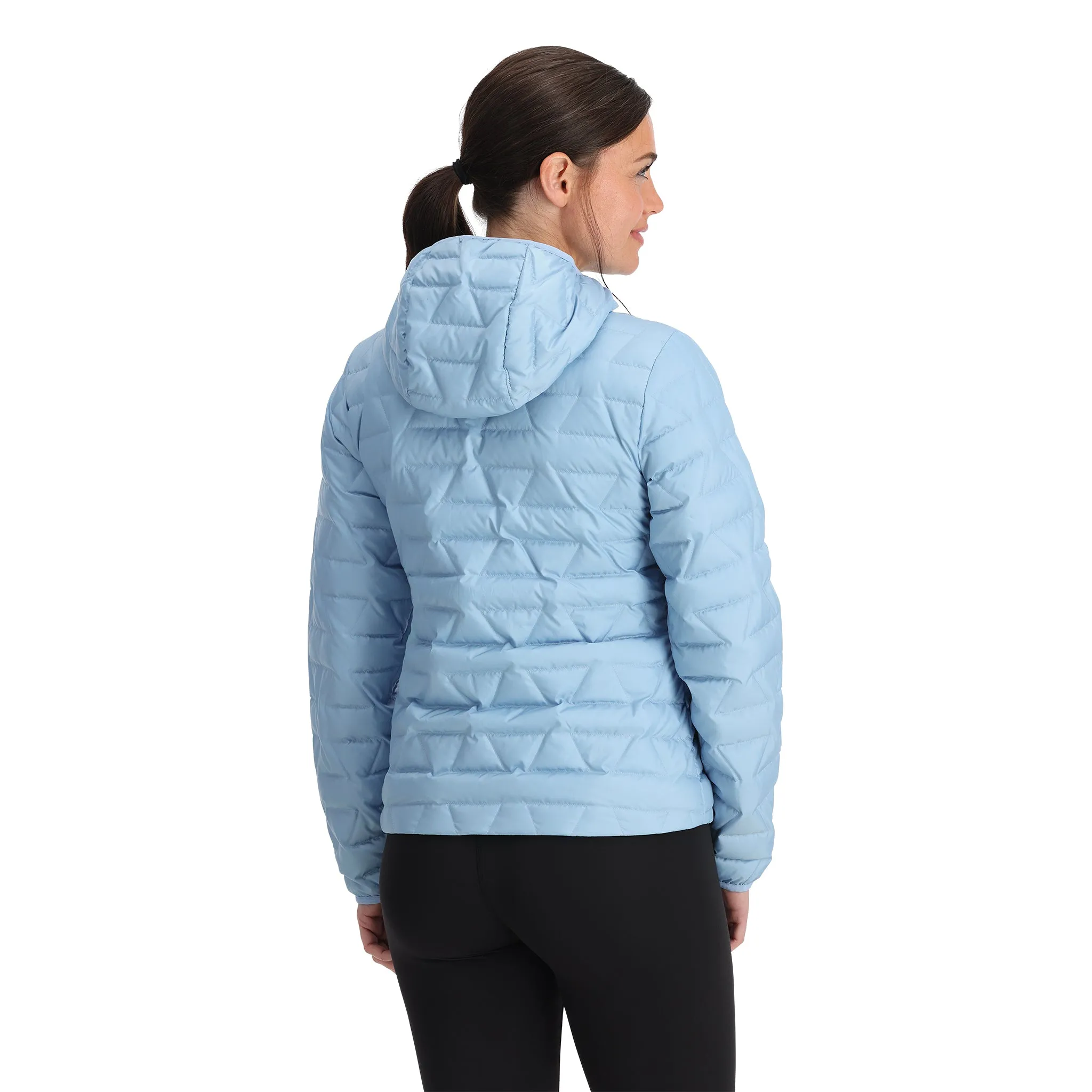 Womens Zenith Hooded - Blue Drift