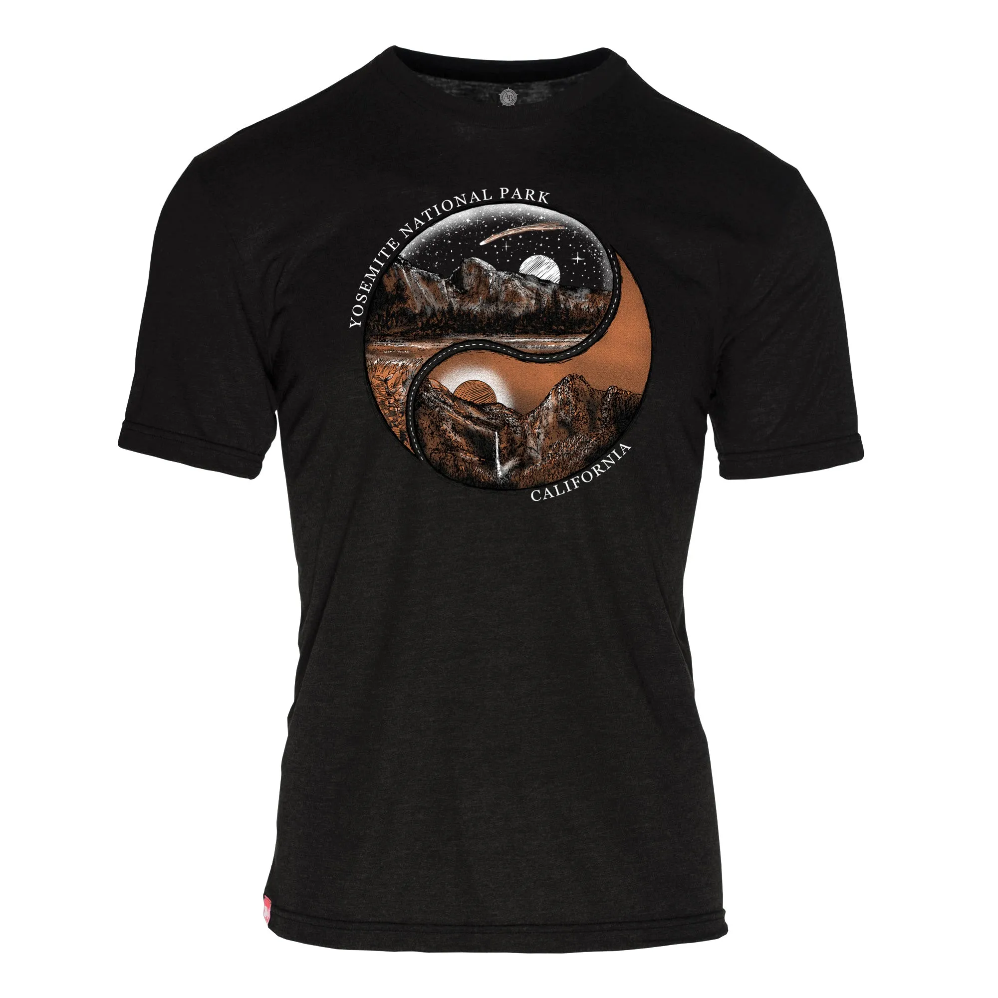 Yin Yang Yosemite National Park REPREVE® Crew T-Shirt